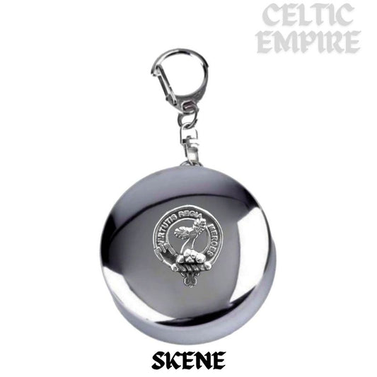 Skene Scottish Family Clan Crest Folding Cup Key Chain