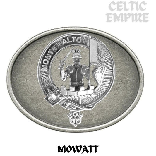 Mowatt Family Clan Crest Regular Buckle