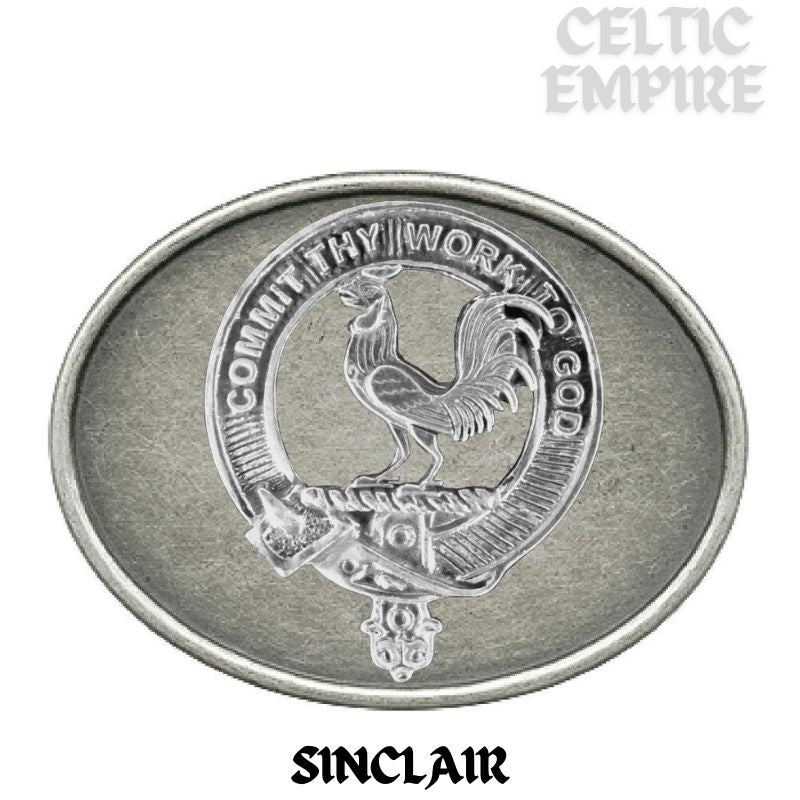Sinclair Family Clan Crest Regular Buckle