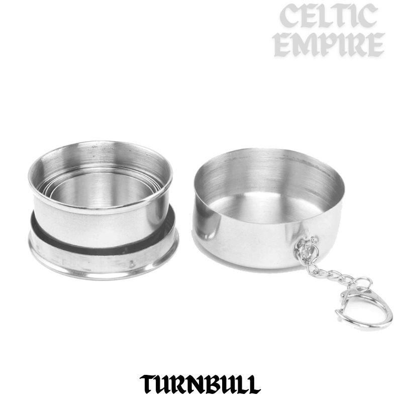 Turnbull Scottish Family Clan Crest Folding Cup Key Chain