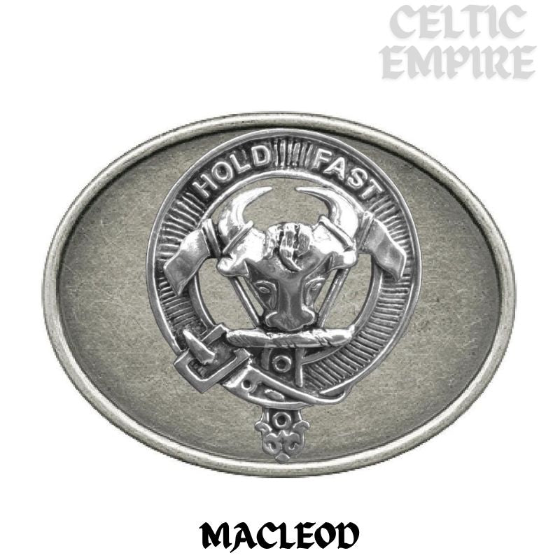 MacLeod (Harris) Family Clan Crest Regular Buckle