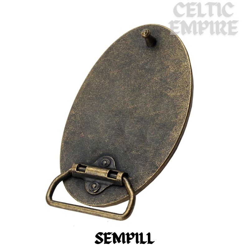 Sempill Family Clan Crest Regular Buckle