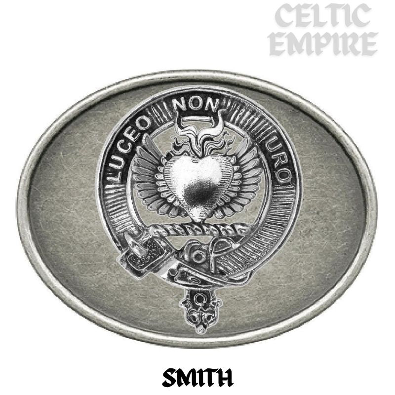 Smith Family Clan Crest Regular Buckle