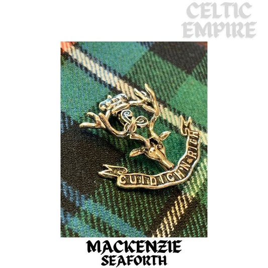 Seaforth Highlanders Ladies / Sweetheart Brooch - Sterling Silver