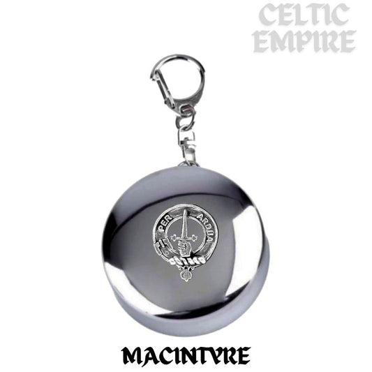 MacIntyre Scottish Family Clan Crest Folding Cup Key Chain
