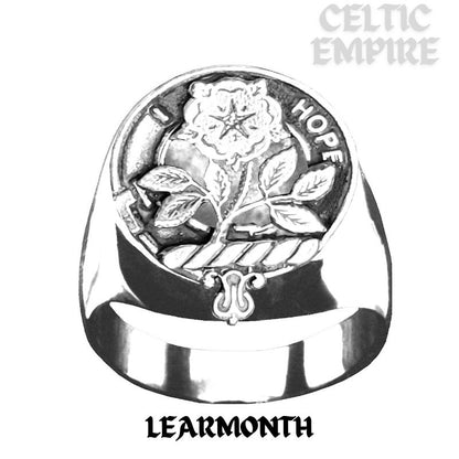 Learmonth Scottish Family Clan Crest Ring