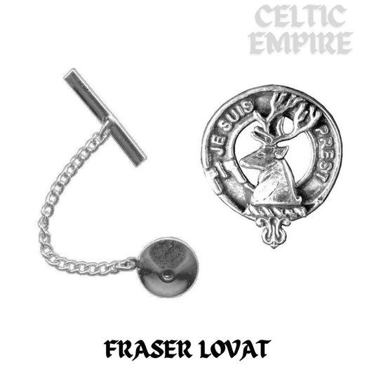 Fraser Lovat Family Clan Crest Scottish Tie Tack/ Lapel Pin