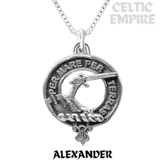 Alexander Family Clan Crest Scottish Pendant