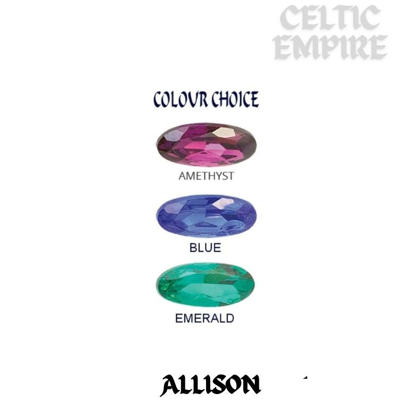 Allison Family Interlace Clan Crest Sgian Dubh, Scottish Knife