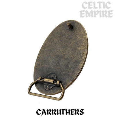 Carruthers Family Clan Crest Regular Buckle