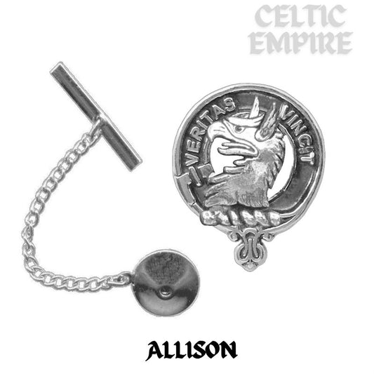 Allison Family Clan Crest Scottish Tie Tack/ Lapel Pin