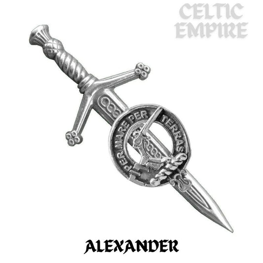 Alexander Scottish Family Small Clan Kilt Pin