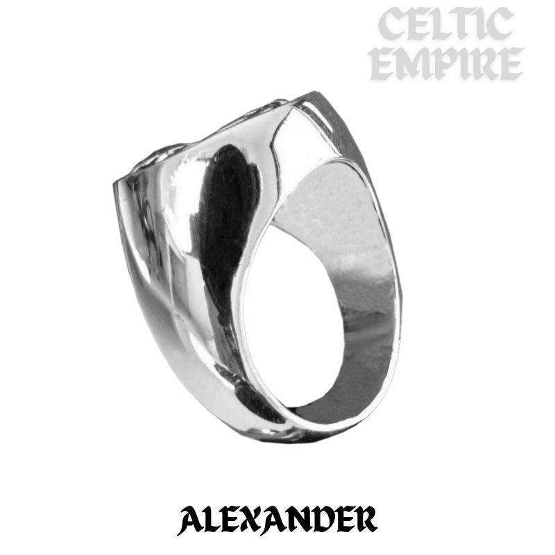 Alexander Scottish Family Clan Crest Ring