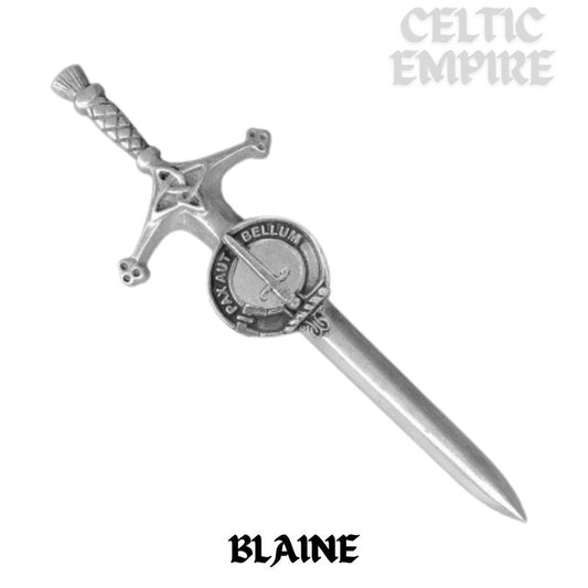 Blaine Family Clan Crest Kilt Pin, Scottish Pin