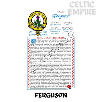 Ferguson Scottish Family Clan History