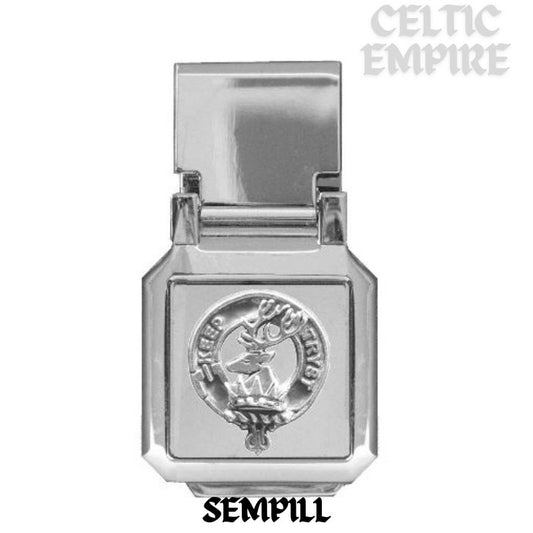 Sempill Scottish Family Clan Crest Money Clip