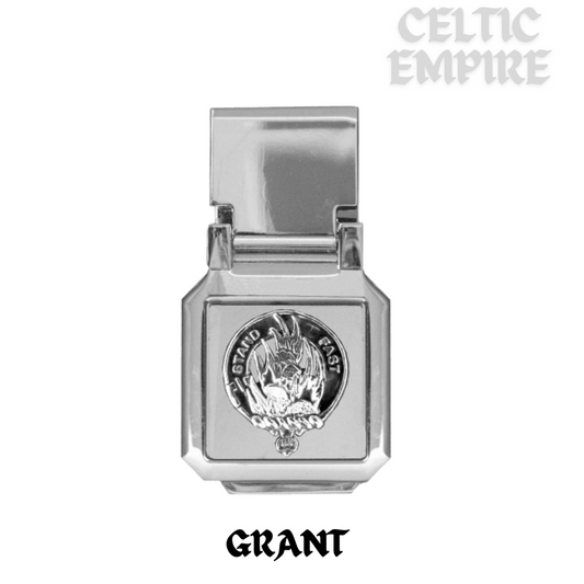 Grant Scottish Family Clan Crest Money Clip