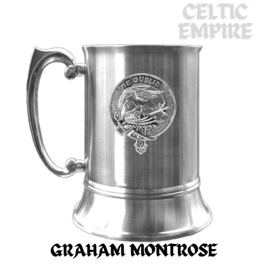 Graham (Montrose) Scottish Family Clan Crest Badge Tankard