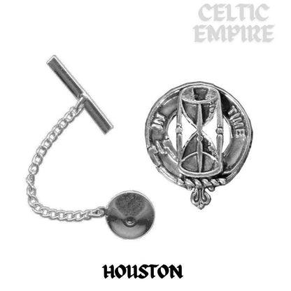 Houston Family Clan Crest Scottish Tie Tack/ Lapel Pin