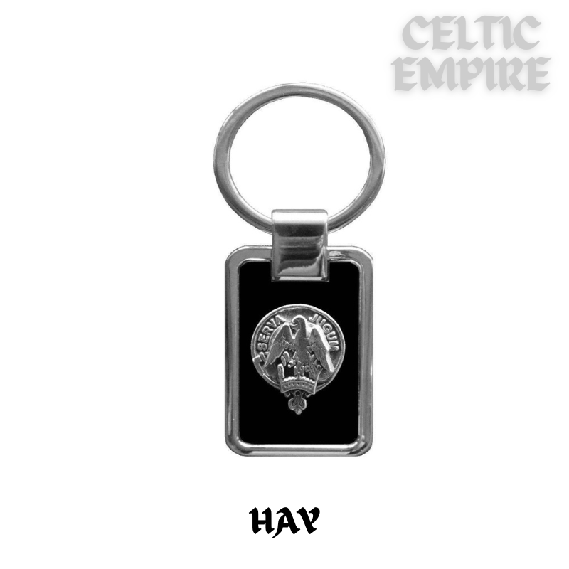 Hay Family Clan Stainless Steel Key Ring