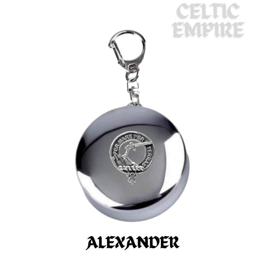 Alexander Scottish Family Clan Crest Folding Cup Key Chain