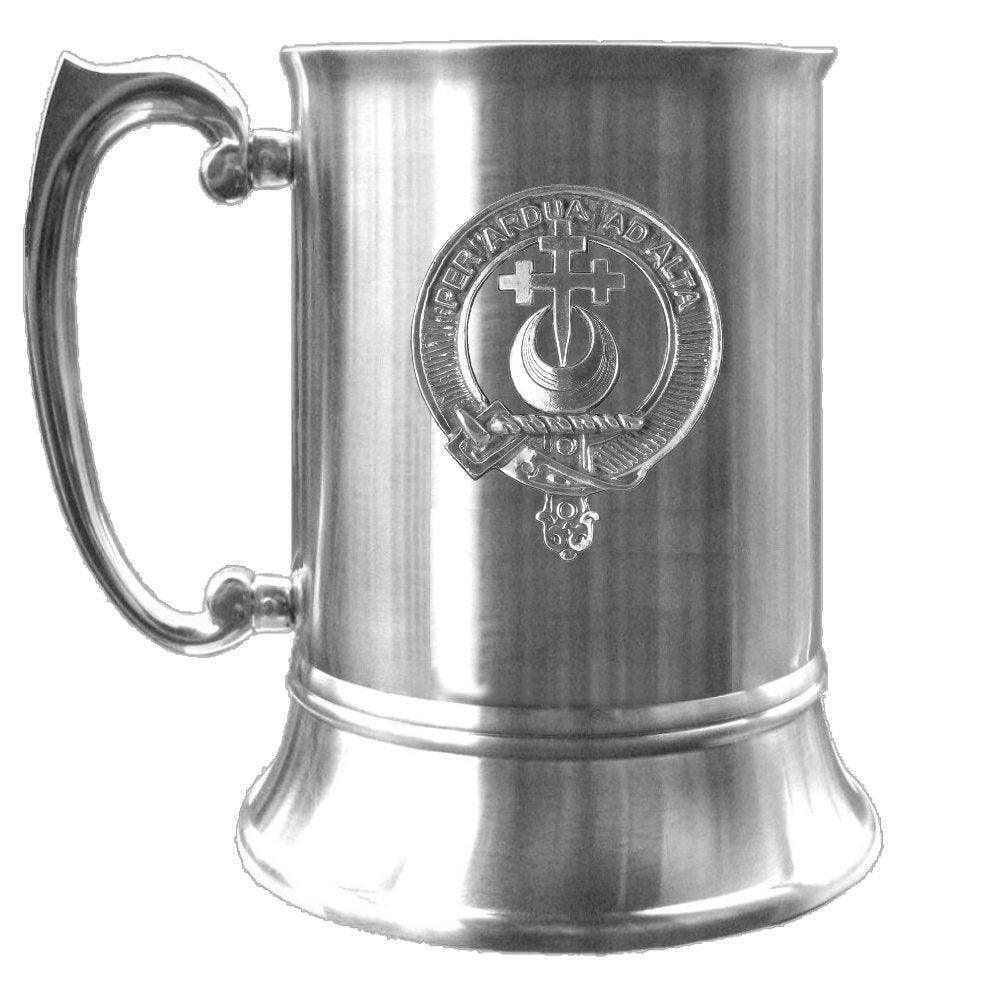 Hannay Scottish Family Clan Crest Badge Tankard