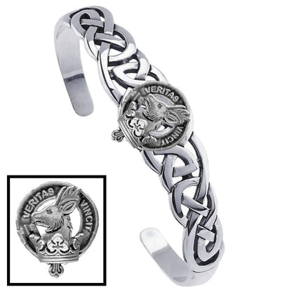 Keith Family Clan Crest Celtic Cuff Bracelet