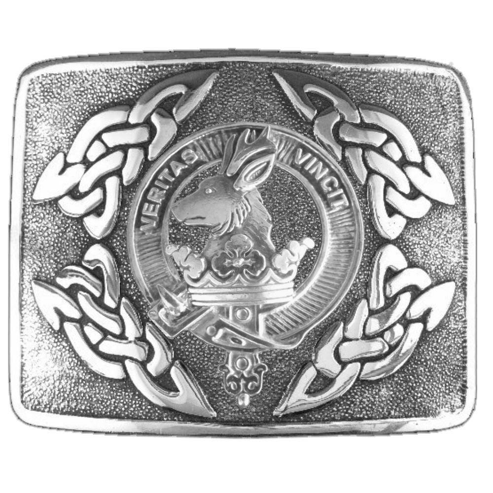 Keith Family Clan Crest Interlace Kilt Belt Buckle