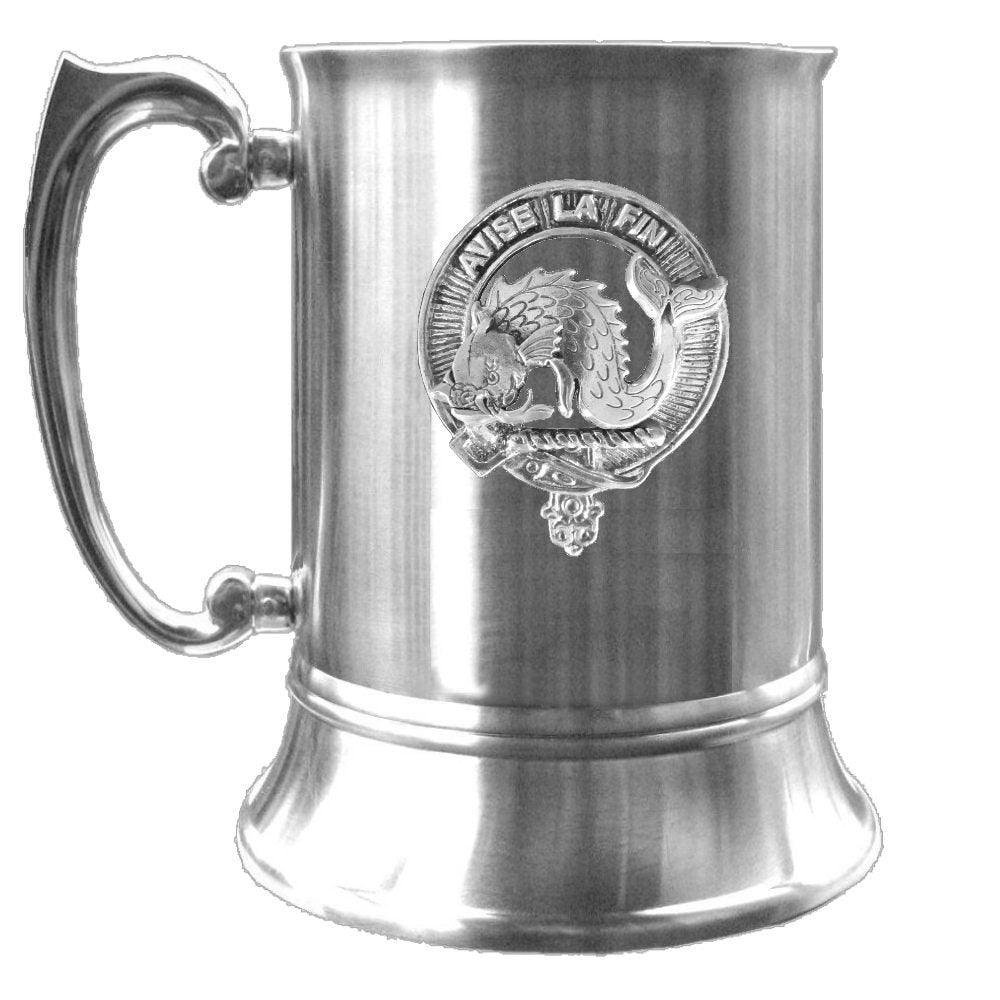 Kennedy Scottish Family Clan Crest Badge Tankard