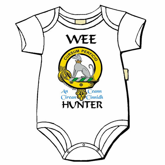 Hunter Scottish Family Clan Crest Baby Jumper