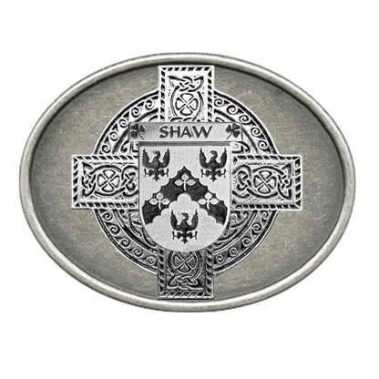 Shaw Irish Coat of Arms Regular Buckle