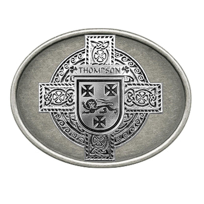 Thompson Irish Coat of Arms Regular Buckle