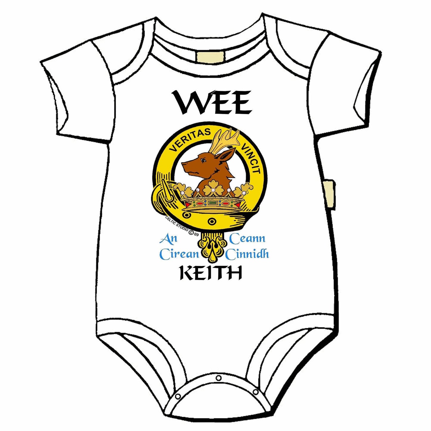 Keith Scottish Family Clan Crest Baby Jumper