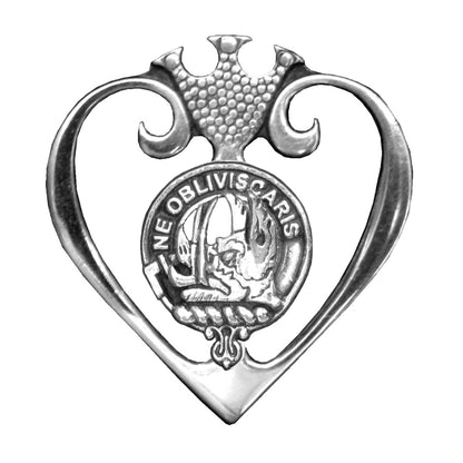 Campbell Argyll Clan Crest Luckenbooth Brooch or Pendant