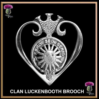 Kerr Clan Crest Luckenbooth Brooch or Pendant