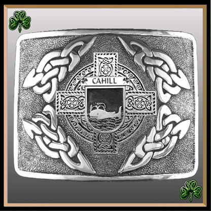 Fleming Irish Coat of Arms Interlace Kilt Buckle