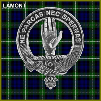 Lamont Family Clan Crest Regular Buckle