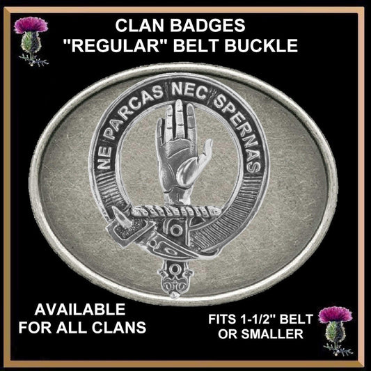 Lamont Family Clan Crest Regular Buckle