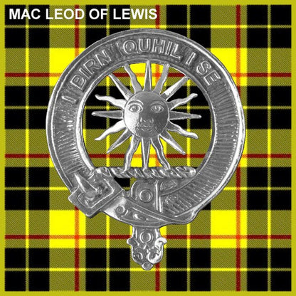 MacLeod (Lewis) Family Clan Crest Regular Buckle