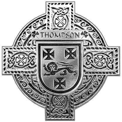 Thompson Irish Coat Of Arms Badge Stainless Steel Tankard