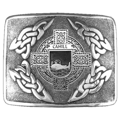 Fleming Irish Coat of Arms Interlace Kilt Buckle