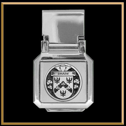 Shaw Irish Coat of Arms Money Clip