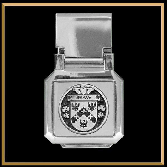 Shaw Irish Coat of Arms Money Clip