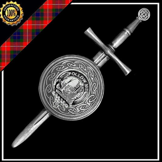 Campbell Breadalbane Scottish Family Clan Dirk Shield Kilt Pin