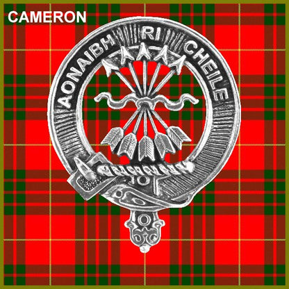 Cameron Scottish Family Clan Crest Badge Dress Fur Sporran