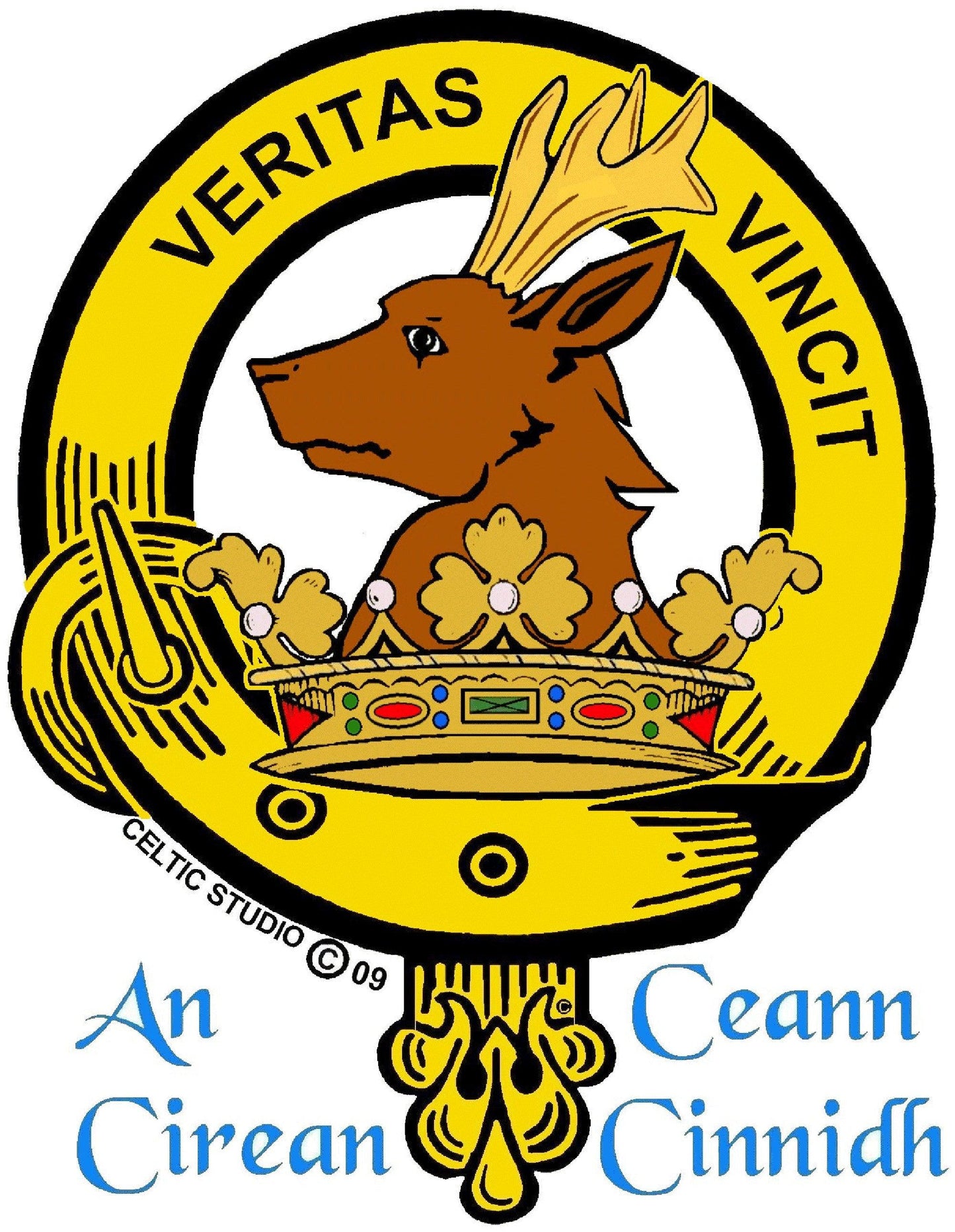 Keith Family Clan Crest Scottish Cap Badge