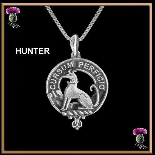 Hunter Family Clan Crest Scottish Pendant