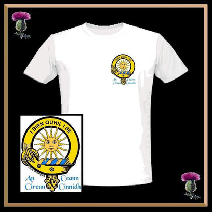 All Family Family Clans - Scottish Family Clan Crest Heart Shot T-Shirt