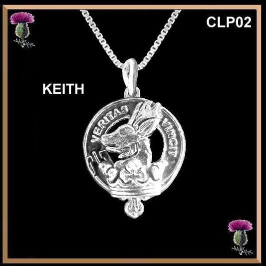 Keith Family Clan Crest Scottish Pendant