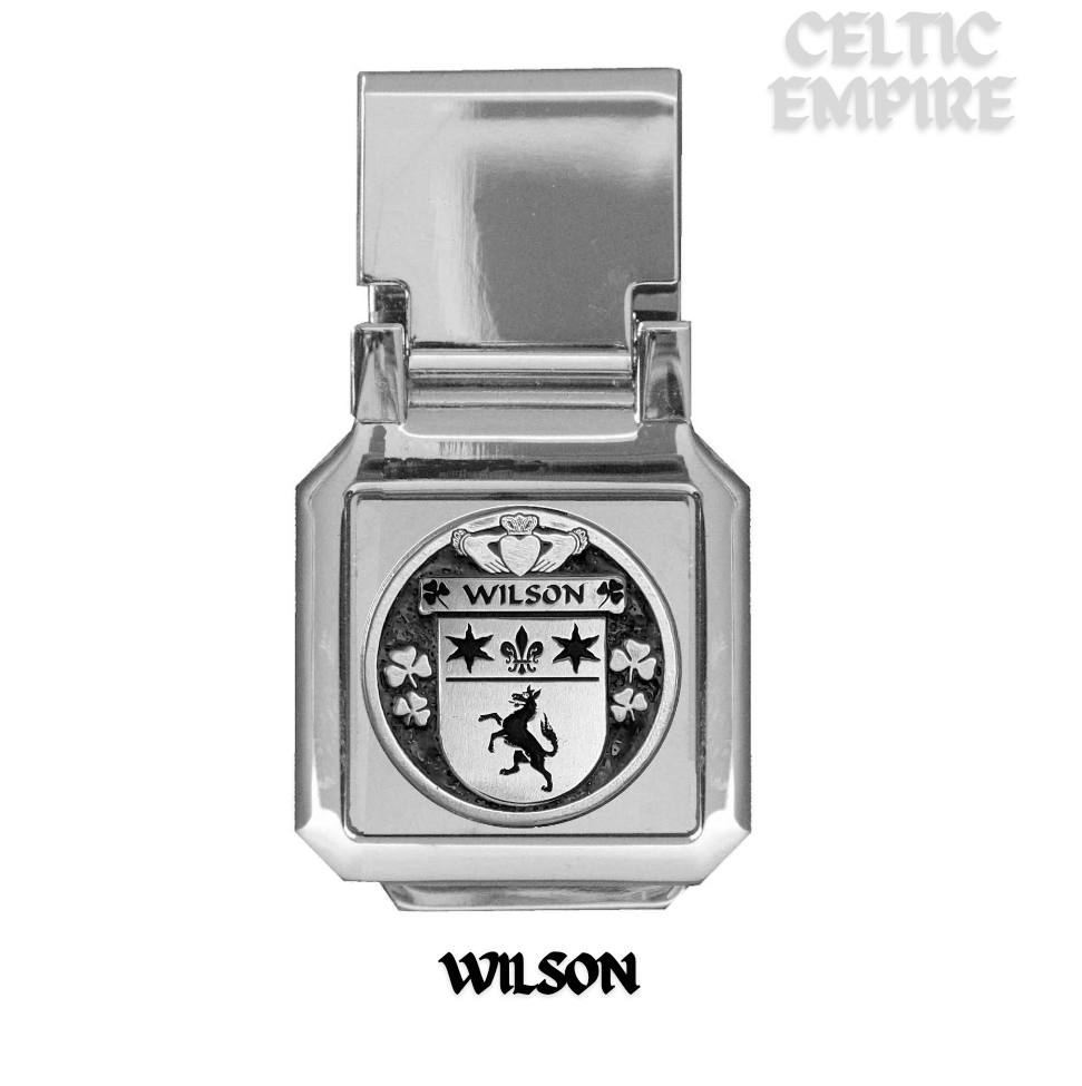 Wilson Coat of Arms Money Clip